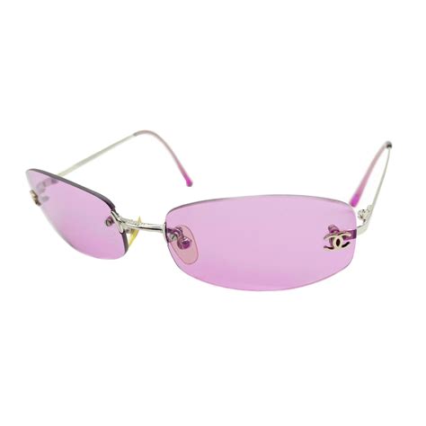 chanel gradient tinted rimless sunglasses|Eyewear .